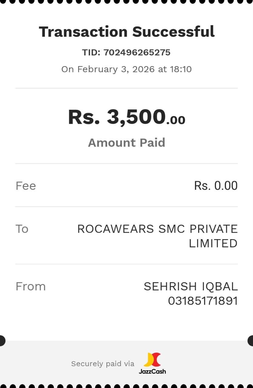 Payout proof